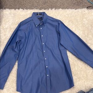Men's Blue Dress Shirt